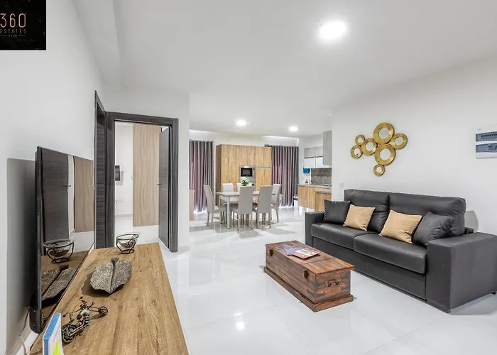 Apartament Wonderful 2br Home, W/ Comfy Sofa, Smart Tv & Wifi By 360 Estates Sliema